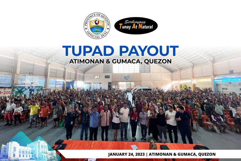 Tupad Payout – Atimonan & Gumaca, Quezon | January 23, 2023
