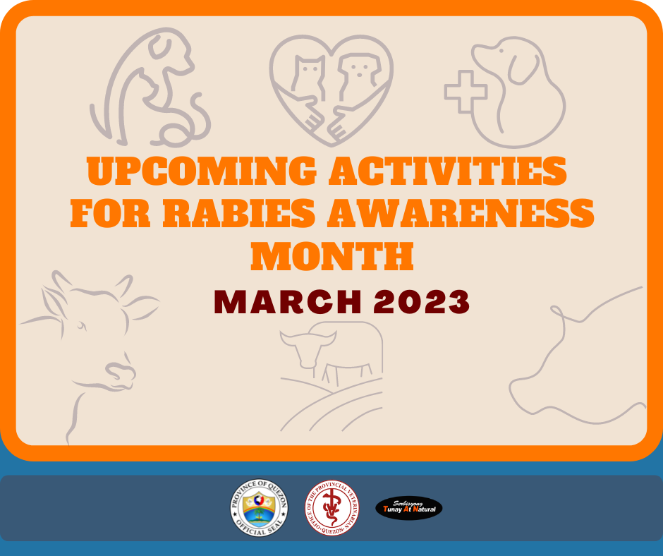 Upcoming Activities for Rabies Awareness Month | March 2023