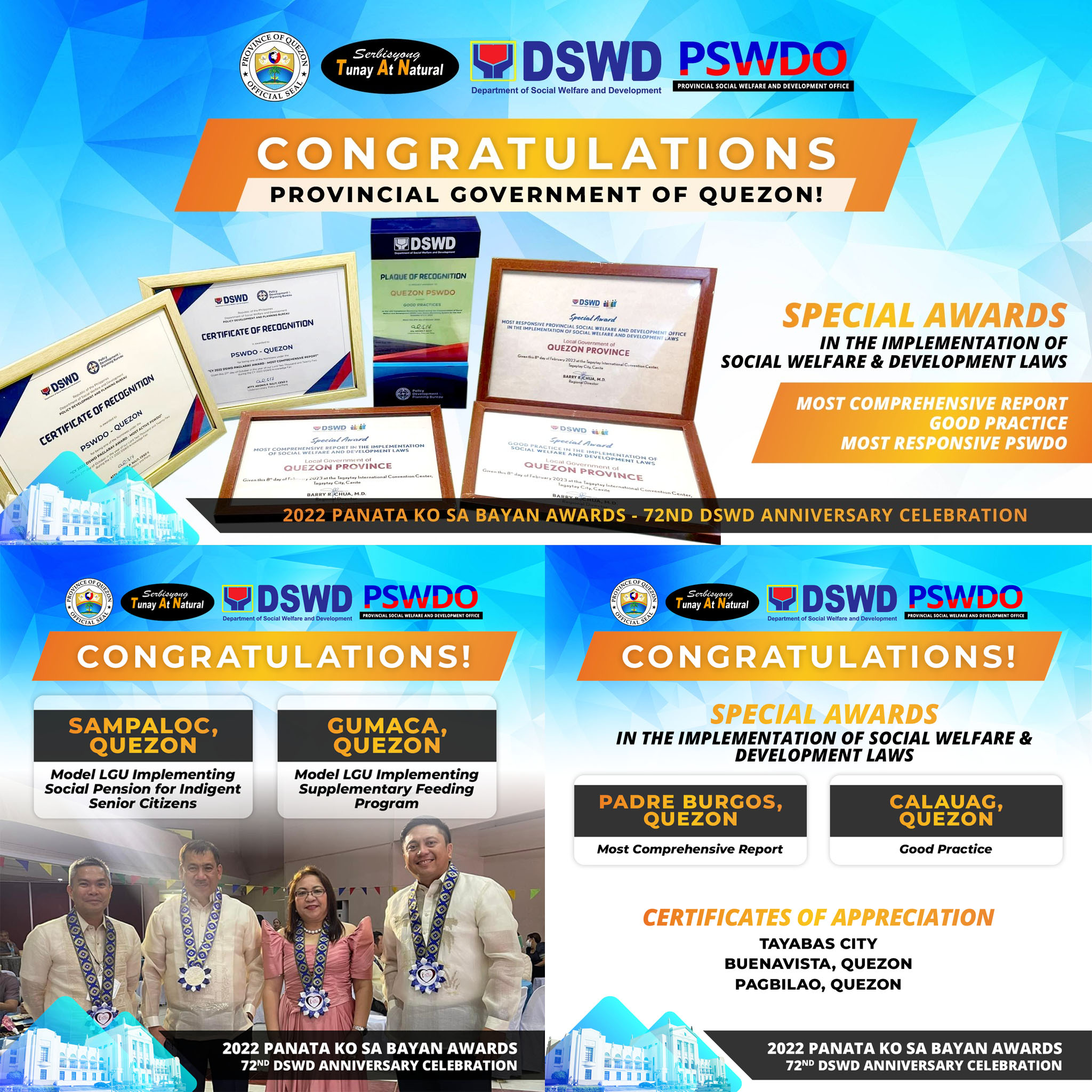 Congratulations, Provincial Government of Quezon!