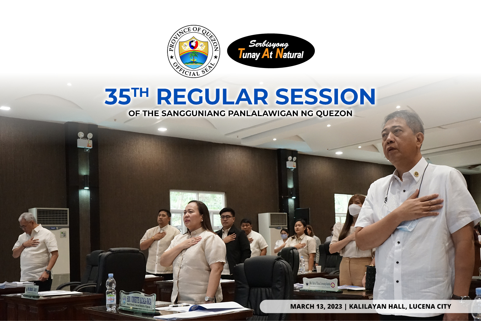 35th Regular Session of the Sangguniang Panlalawigan Quezon | March 13, 2023