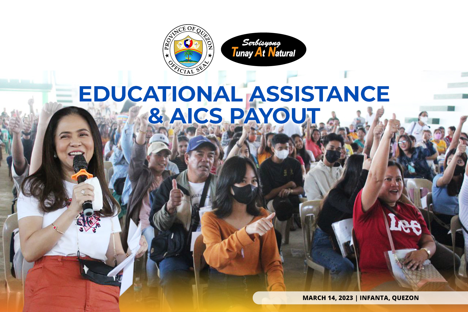 Educational Assistance & AICS Payout | March 14, 2023