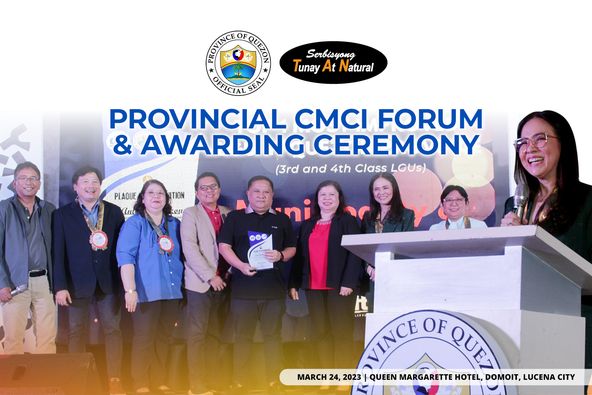 Provincial CMCI Forum & Awarding Ceremony | March 24, 2023