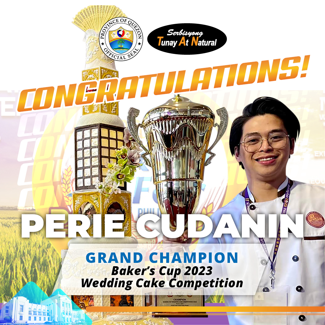 Congratulations, Perie Cudanin!