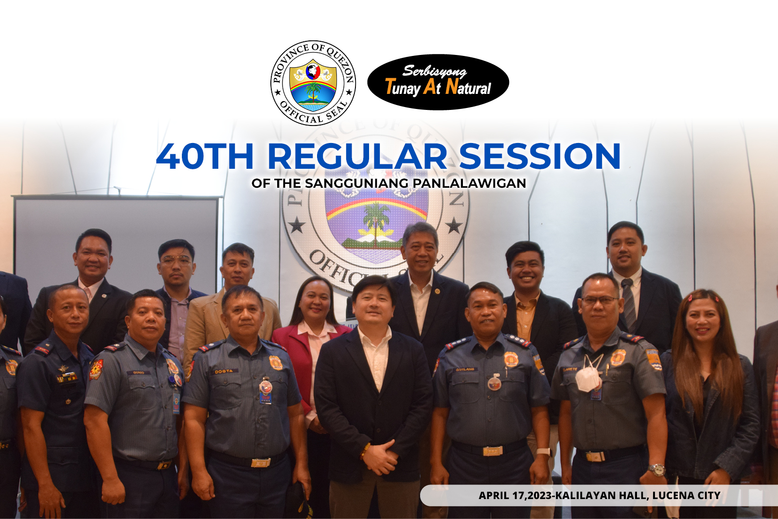 40th Regular Session of the Sangguniang Panlalawigan | April 17, 2023