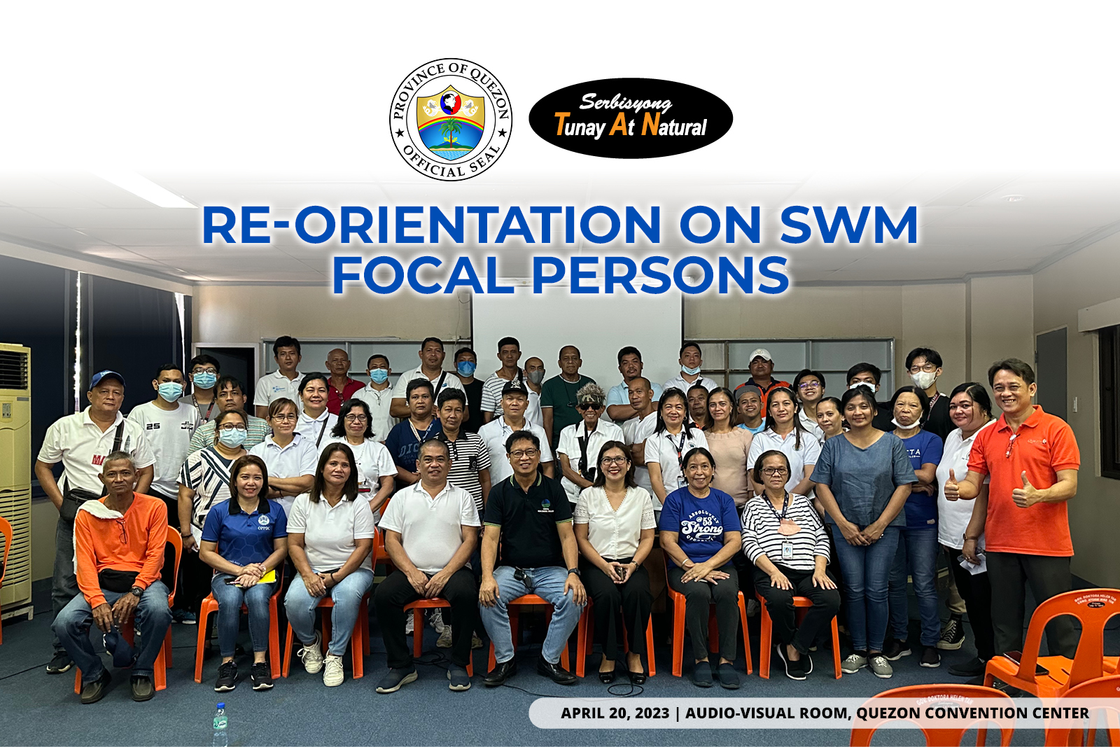 Re-orientaion of Solid Waste Management Focal Persons | April 20, 2023