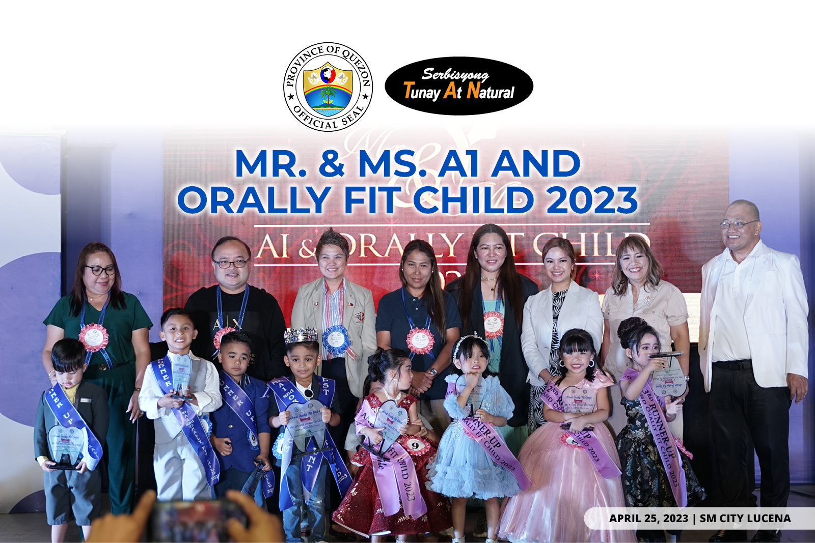 Mr. & Ms. A1 and Orally Fit Child 2023 | April 25, 2023