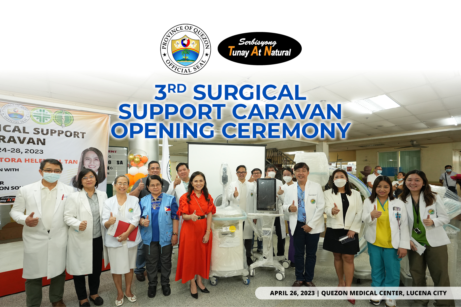 3rd Surgical Support Caravan Opening Ceremony | April 26, 2023