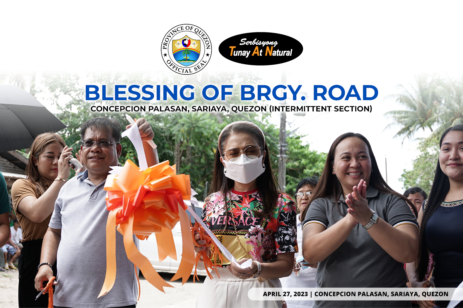 Blessing of Brgy. Road – Concepcion Palasan, Sariaya, Quezon (Intermittent Section) | April 27, 2023