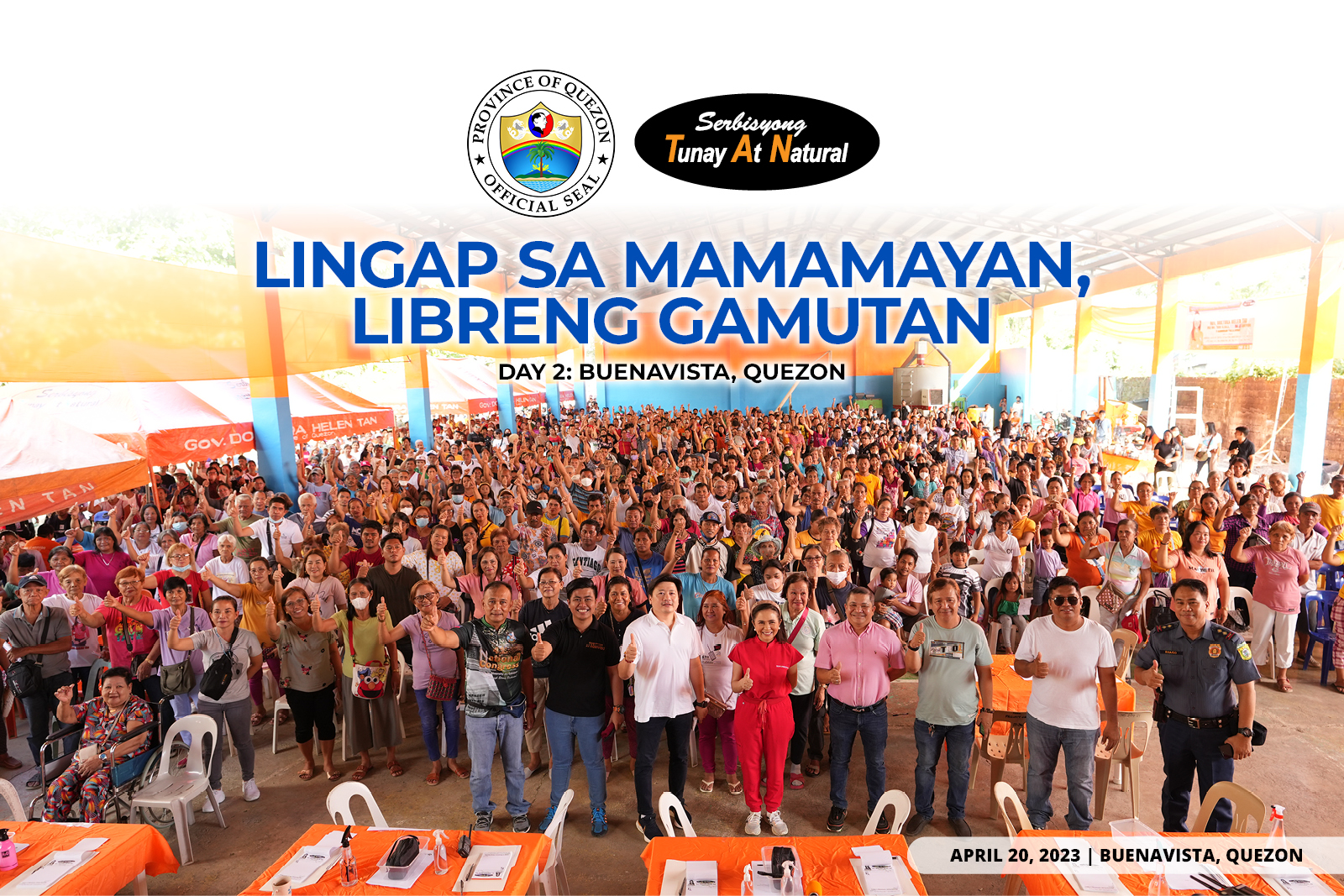 Lingap Sa Mamamayan, Libreng Gamutan Day 2: Buenavista, Quezon