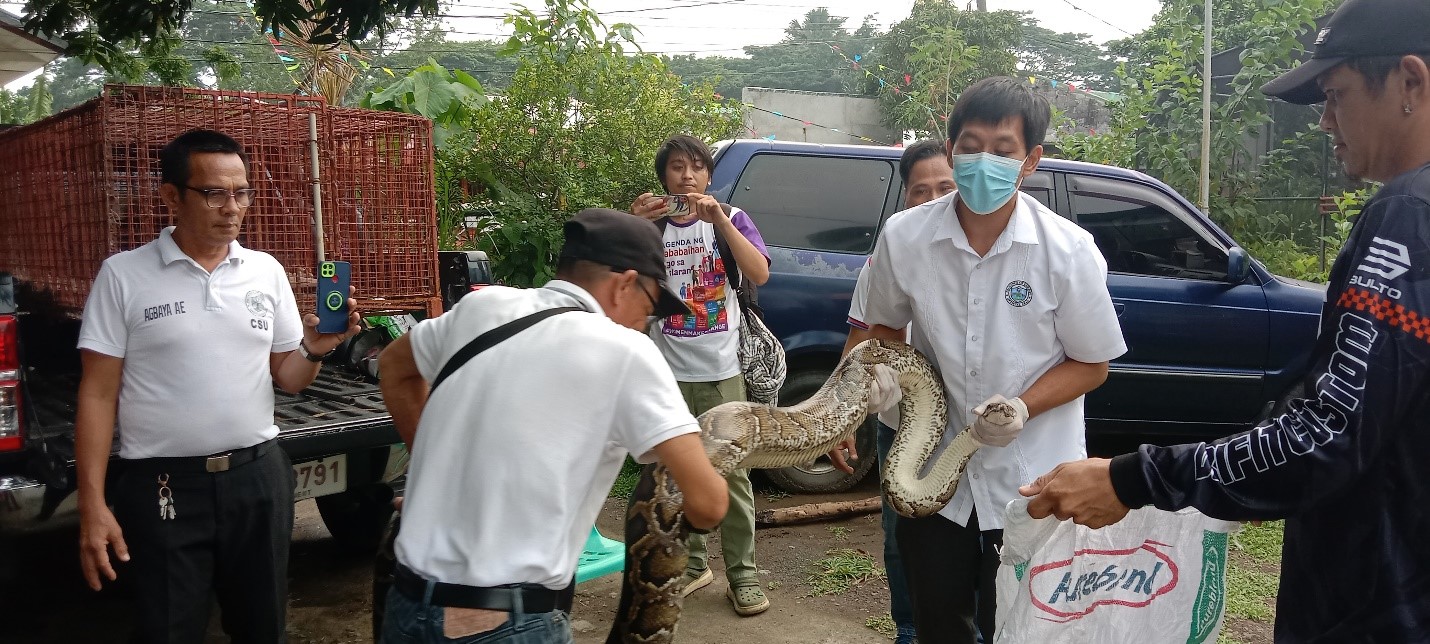 Wildlife Assistance – Quezon Provincial Veterinary Health Center | May 15, 2023