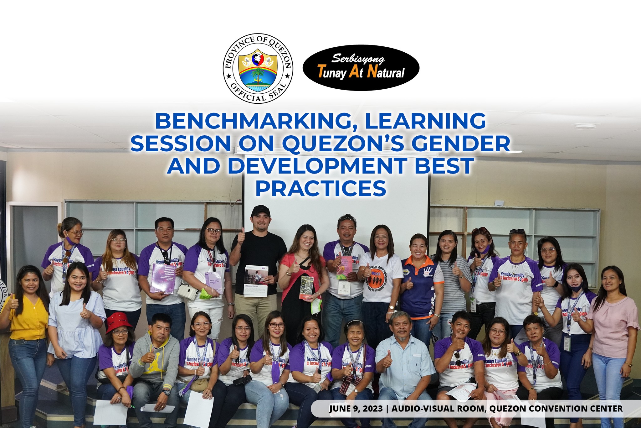 Benchmarking, Learning Session on Quezon’s Gender and Development Best Practices | June 09, 2023