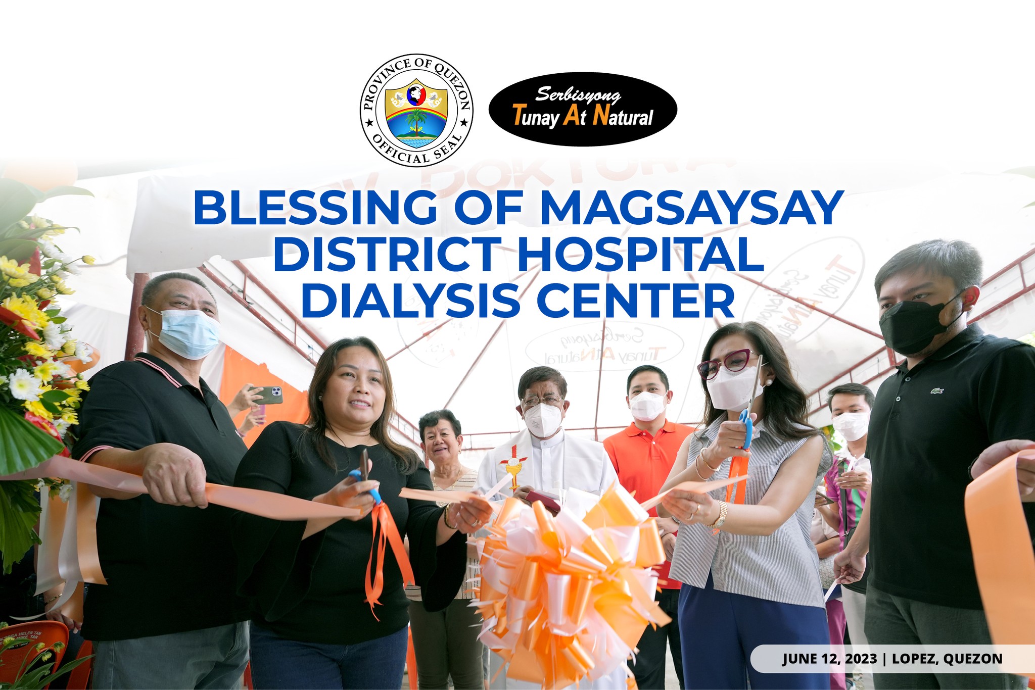 Blessing of Magsaysay District Hospital Dialysis Center | June 12, 2023