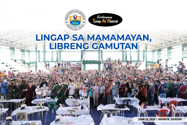 Lingap sa Mamamayan, Libreng Gamutan – Infanta, Quezon | June 23, 2023