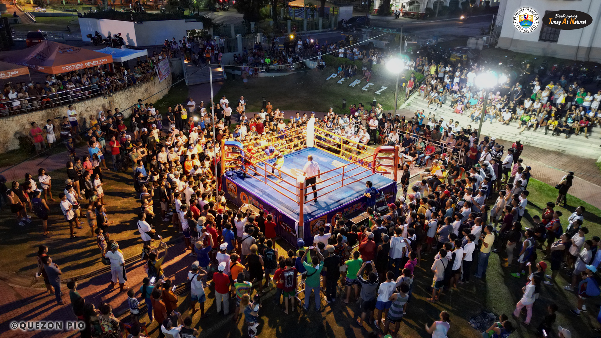 Kaunaunahang Governor Doktora Helen Tan Boxing at the Park 2023 | August 25, 2023
