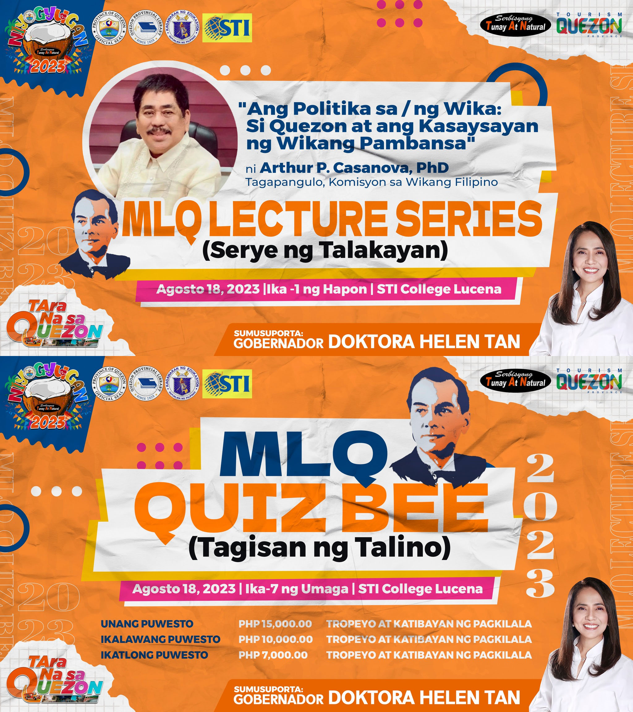 MLQ Lecture Series – 1:00pm at August 18, 2023