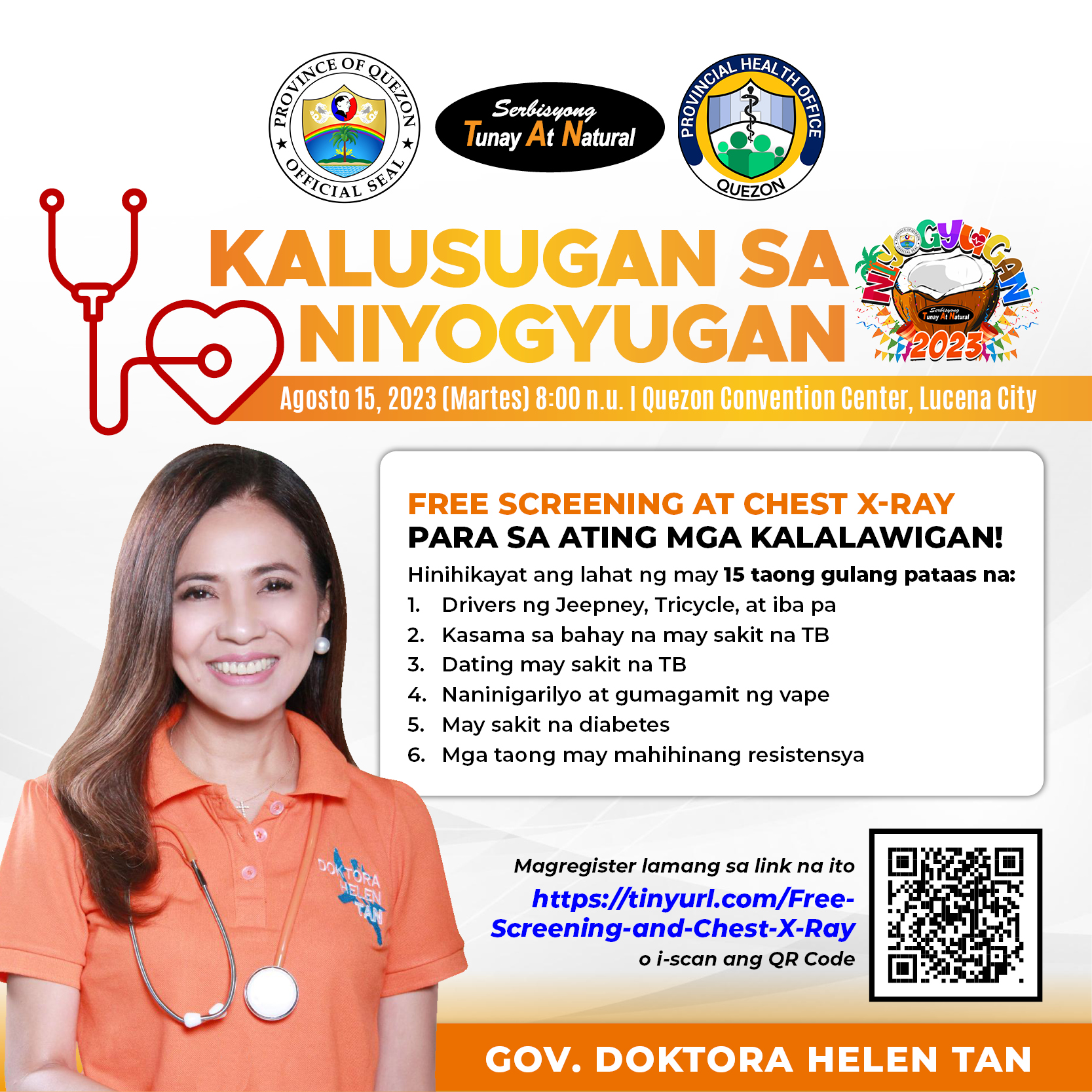 Kalusugan sa Niyogyugan – August 15, 2023