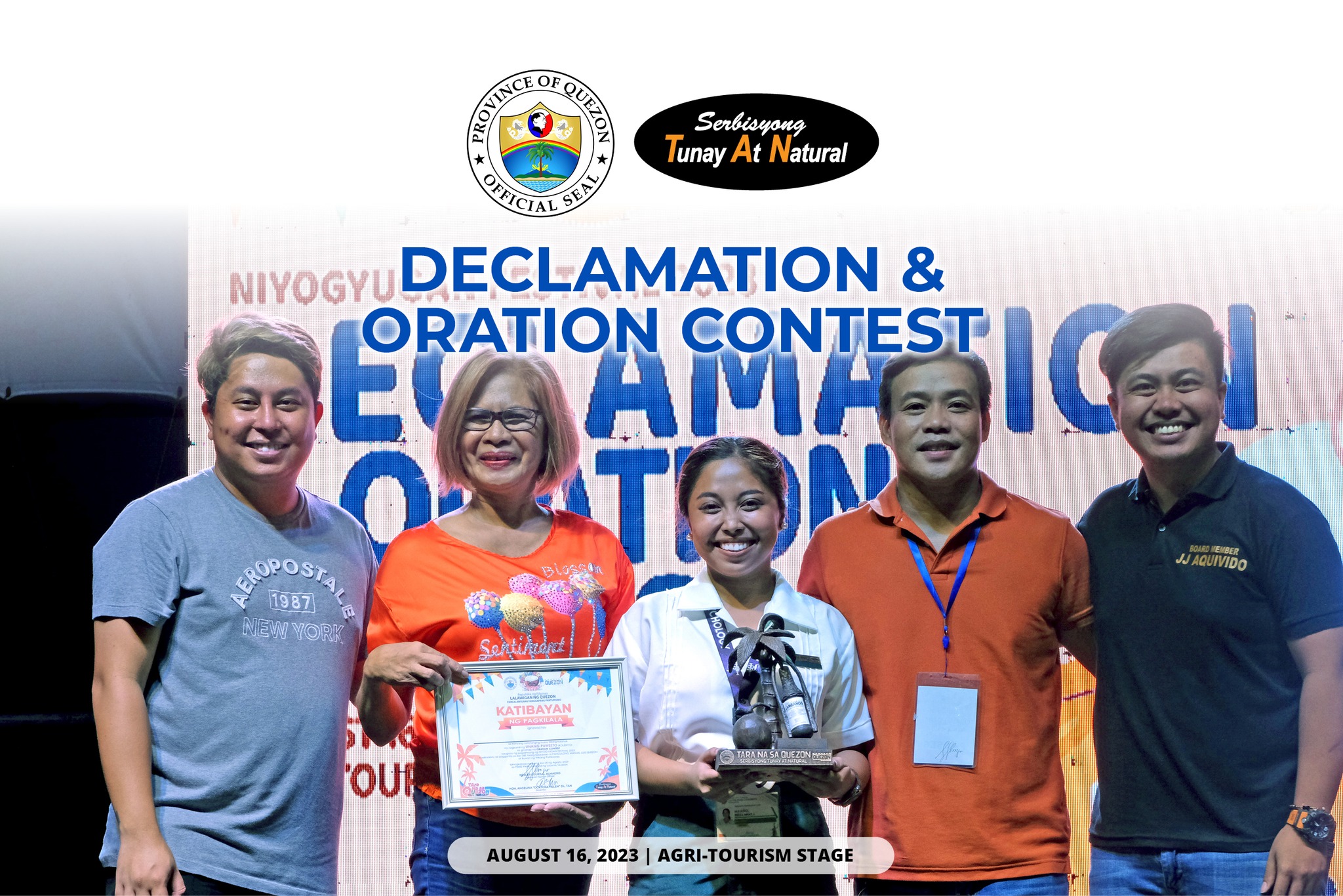 Declamation & Oration Contest – August 16, 2023