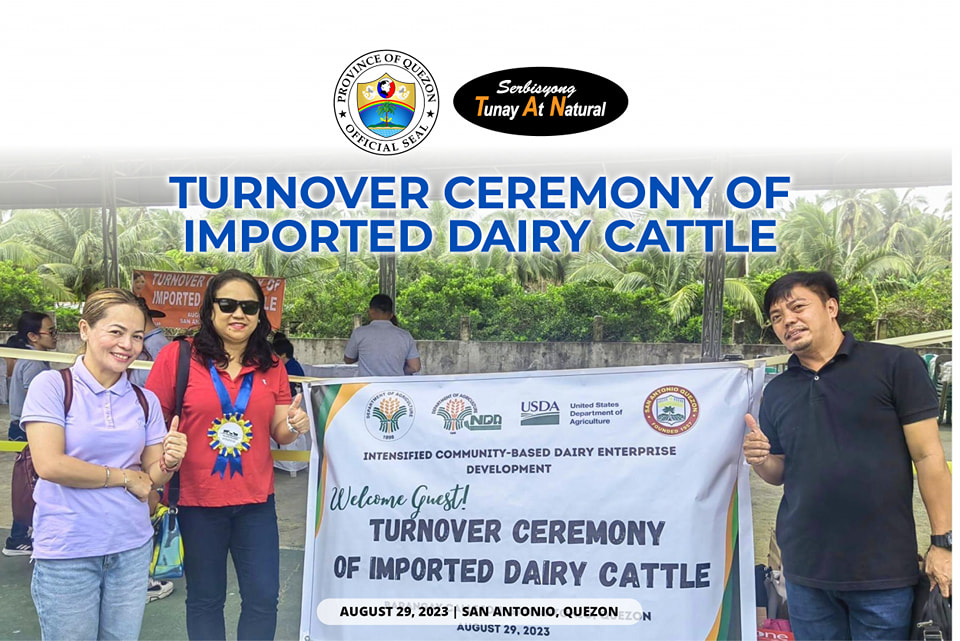 Turnover Ceremony of Imported Dairy Cattle | August 29, 2023