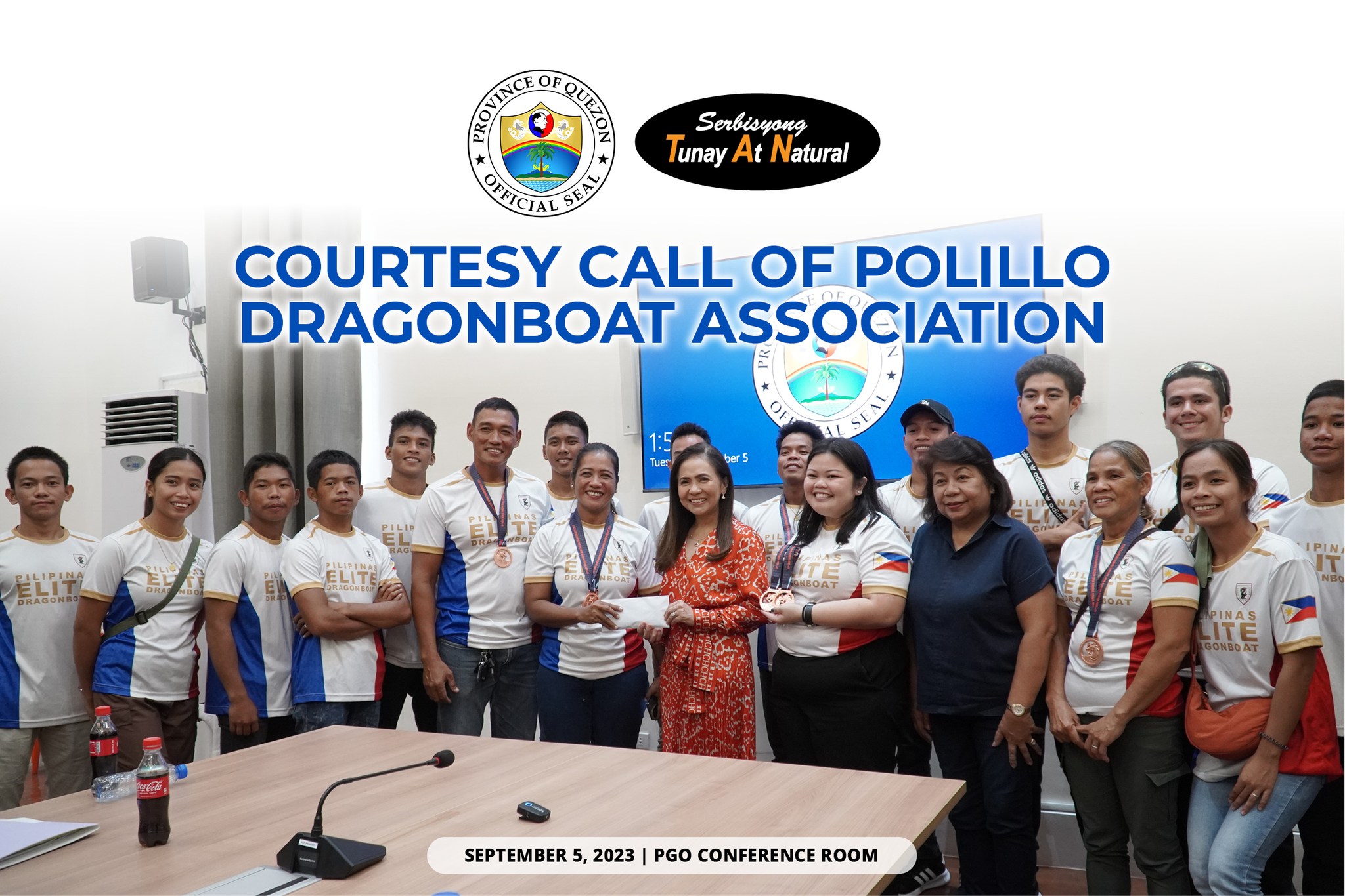 Courtesy Call of Polillo Dragonboat Association | September 05, 2023