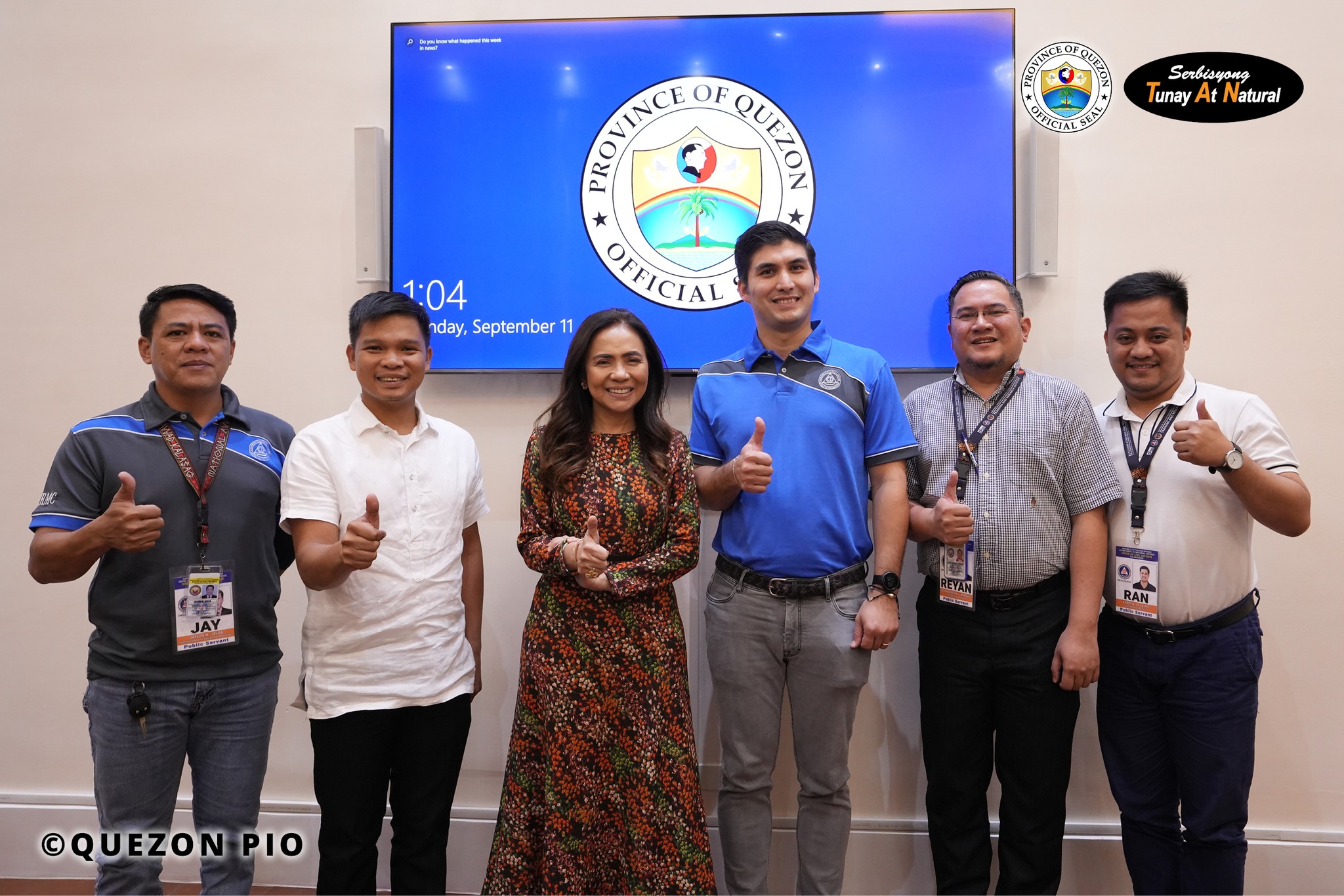Pagbisita ni Civil Defense Regional Director Carlos E, Alvares III sa tanggapan ni Governor Doktora Helen Tan | September 11, 2023