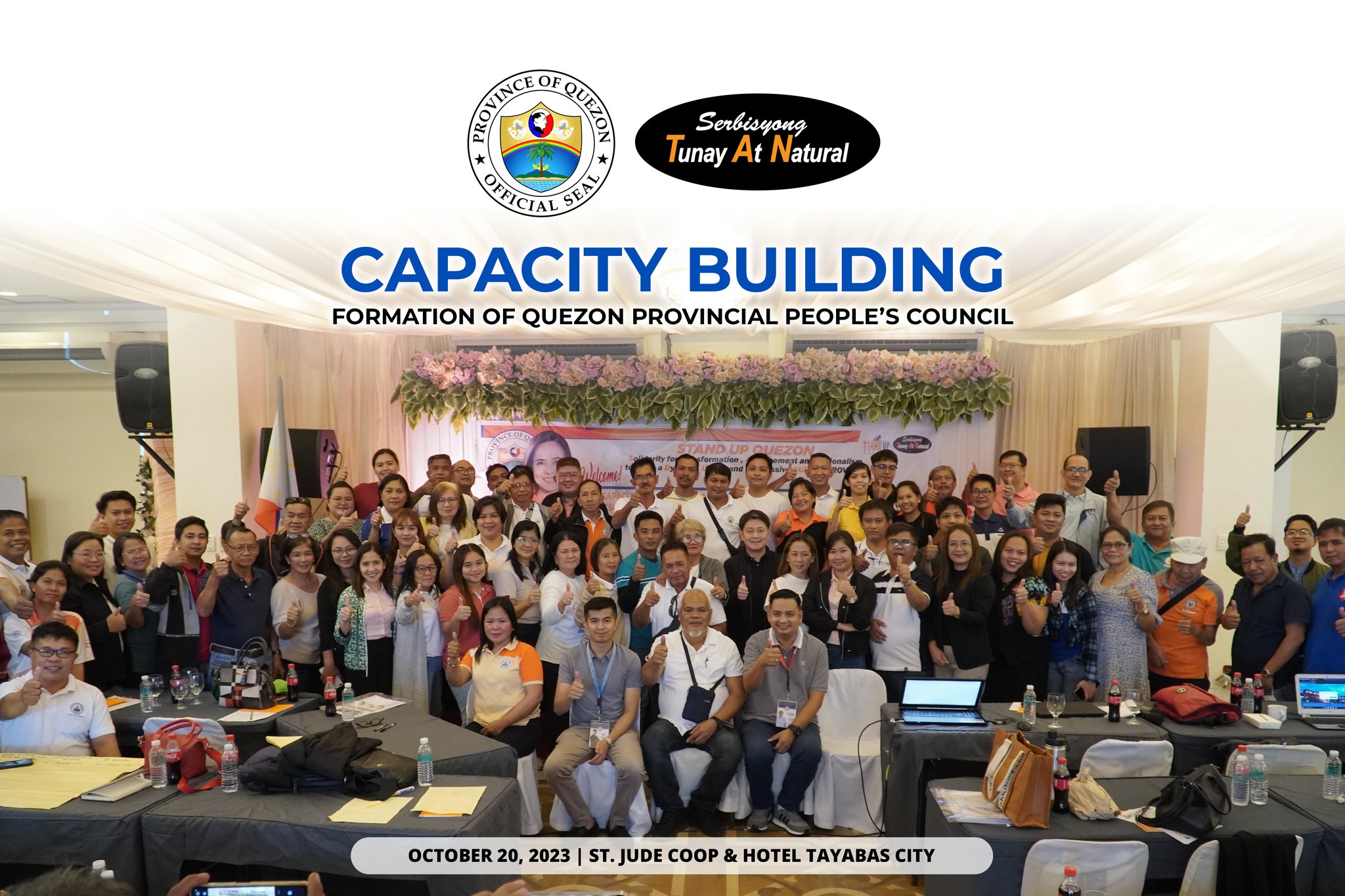 Capacity Building Formation of Quezon Provincial People’s Council | October 20, 2023