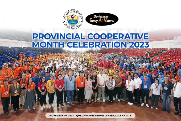 Provincial Cooperative Month Celebration 2023 | November 10, 2023