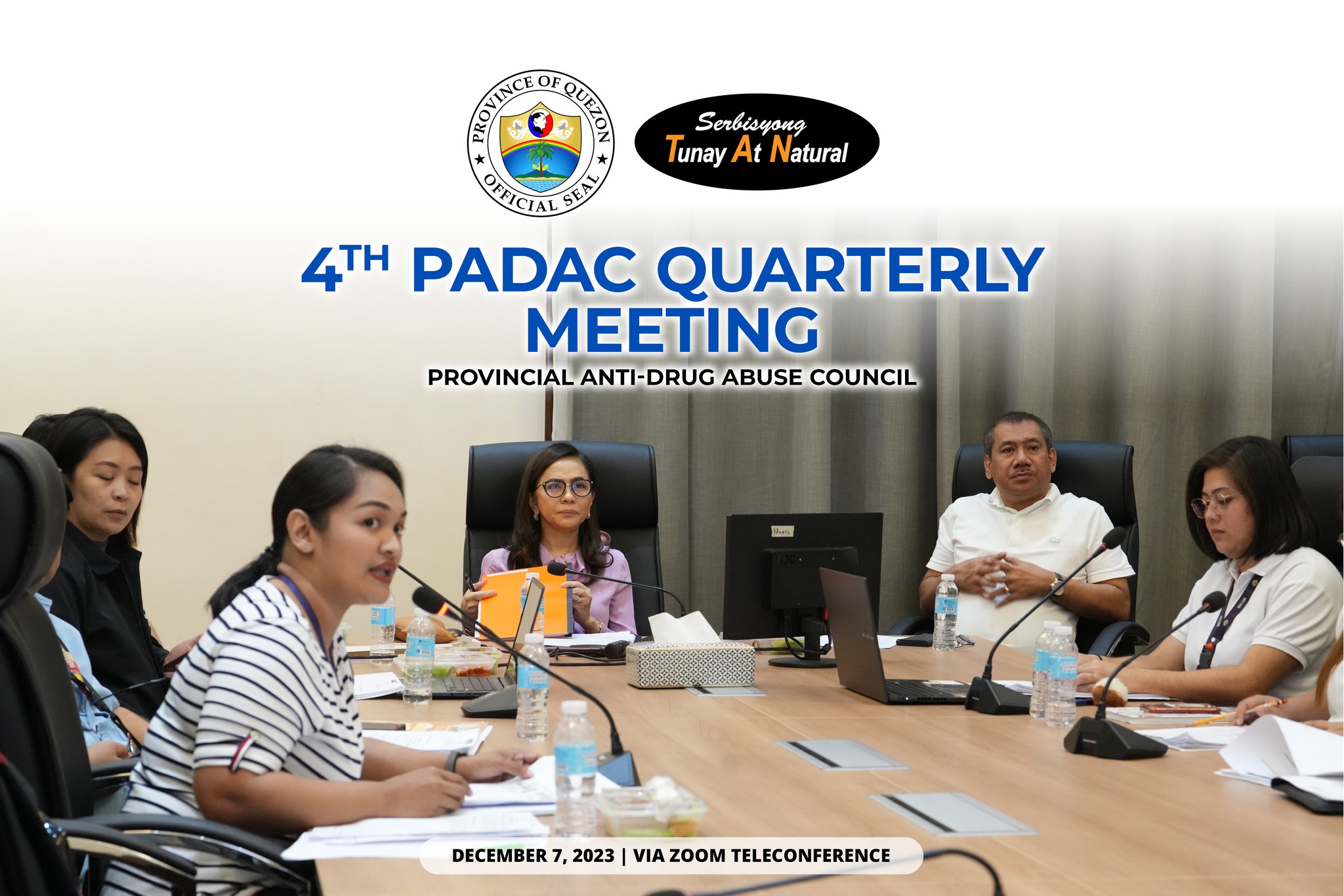 4th PADAC Quarterly Meeting – Provincial Anti-Drug Abuse Council | December 07, 2023