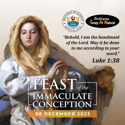 Feast of the Immaculate Conception | December 08, 2023