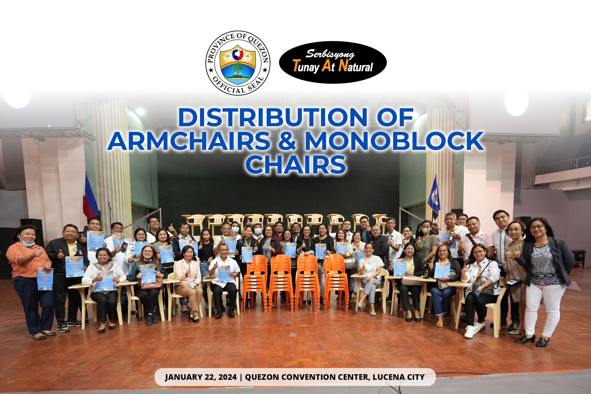 Distribution of Armchairs & Monoblock Chairs | January 22, 2024