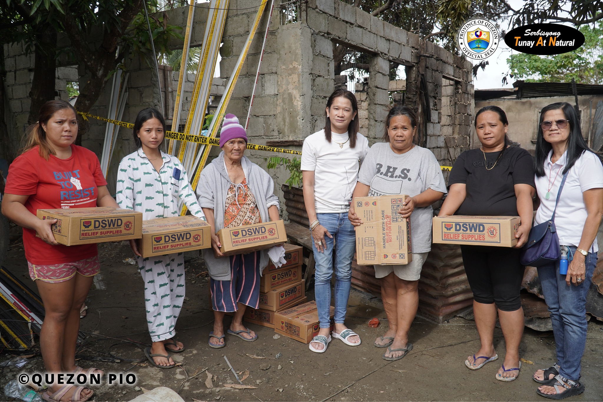 Pagtulong sa mga Biktima ng Sunog sa Purok Damayan 1, Brgy. Ibabang Iyam, Lucena City | January 30, 2024