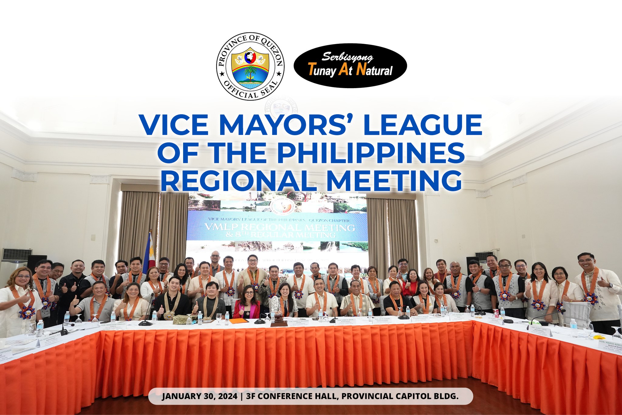 Vice Mayors’ League of the Philippines Regional Meeting | January 30, 2024