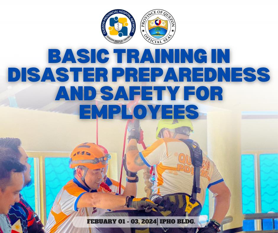 Basic Training in Disaster Preparedness and Safety for Employees | February 01-03, 2024