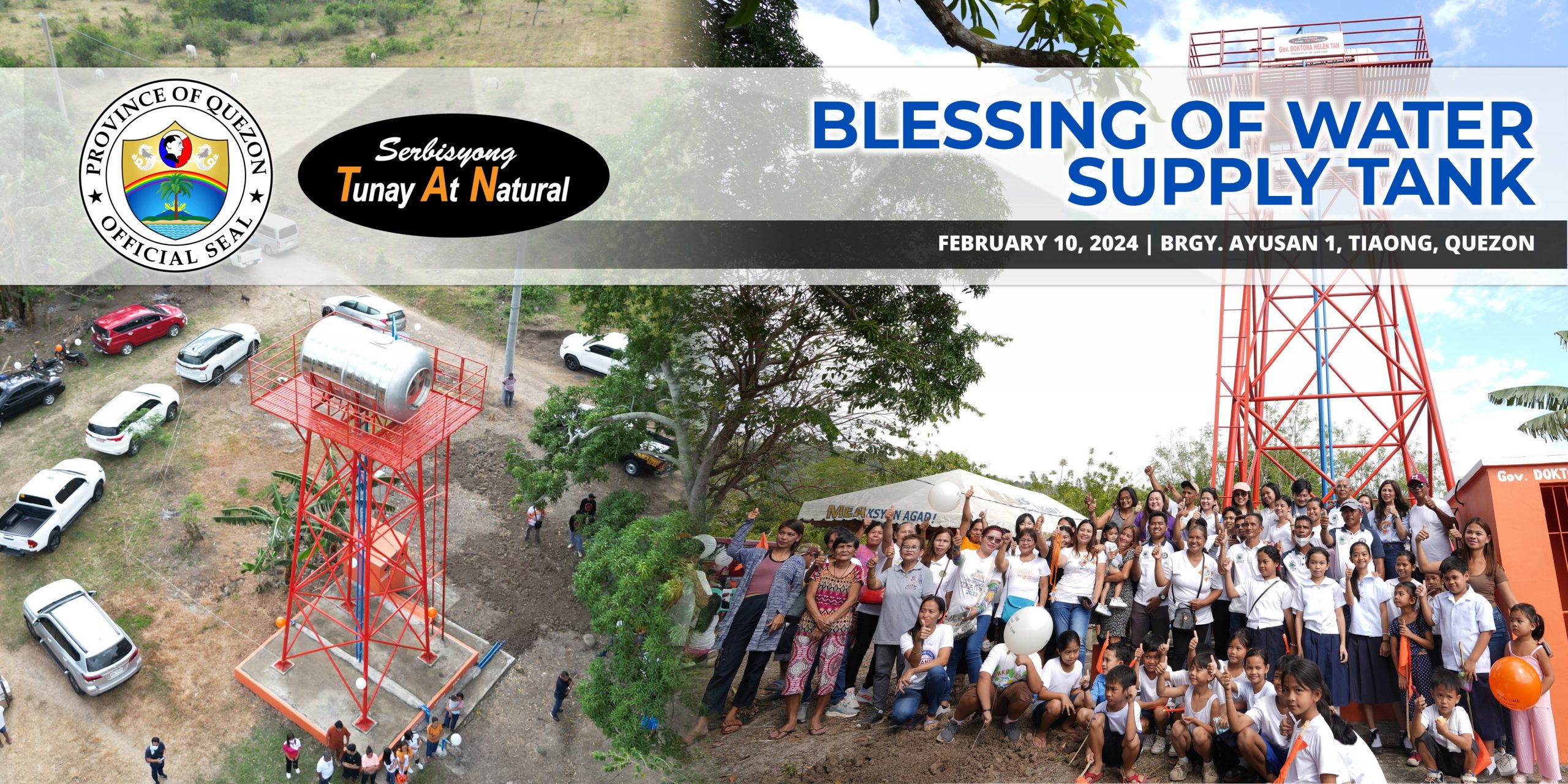 Blessing of Water Supply Tank | February 10, 2024