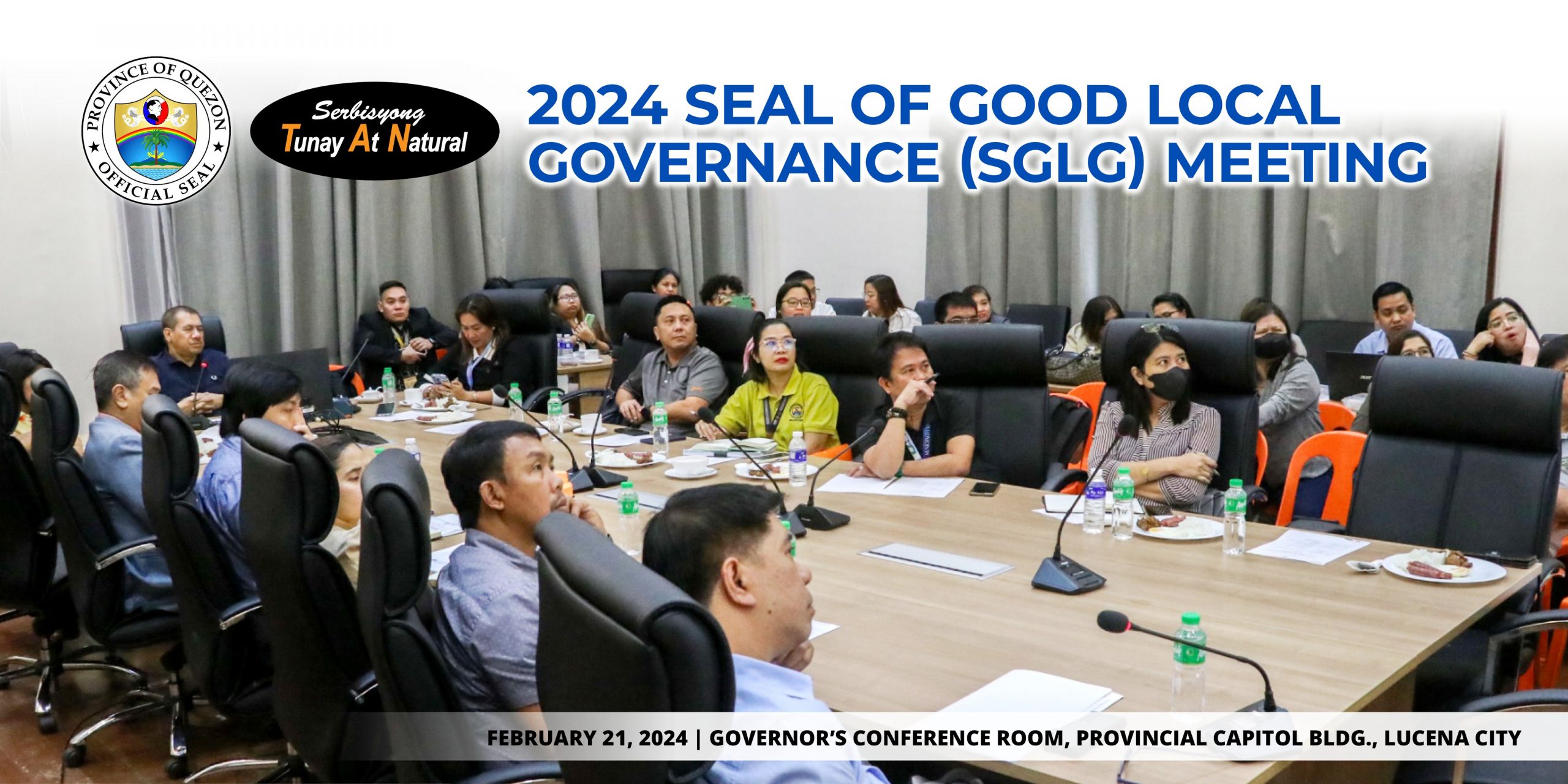 2024 Seal of Good Local Governance (SGLG) Meeting | February 21, 2024