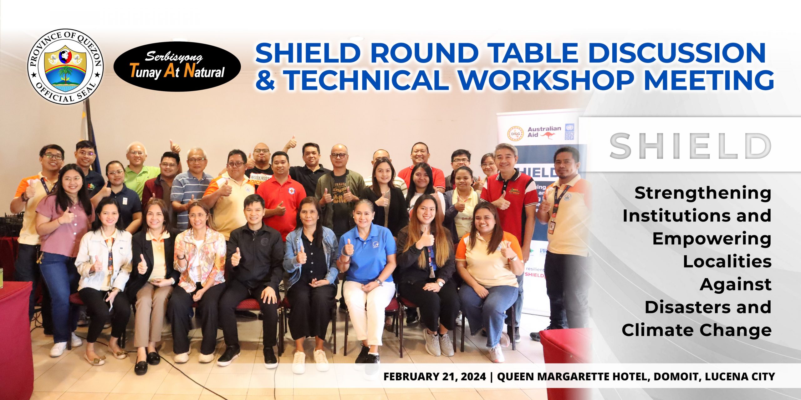 SHIELD Round Table Discussion & Technical Workshop Meeting | February 21, 2024