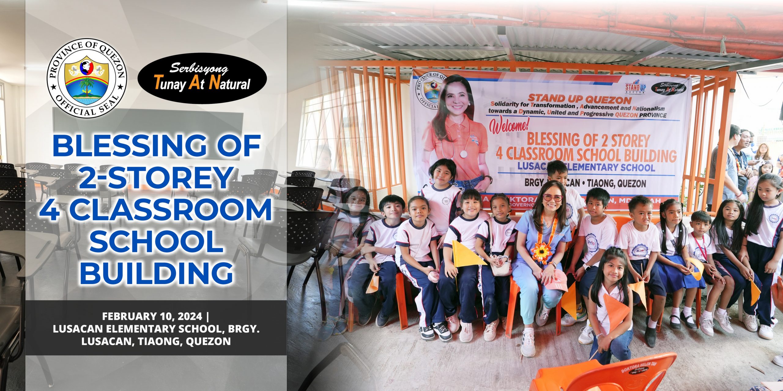 Blessing of 2-Storey 4 Classroom School Building | February 10, 2024