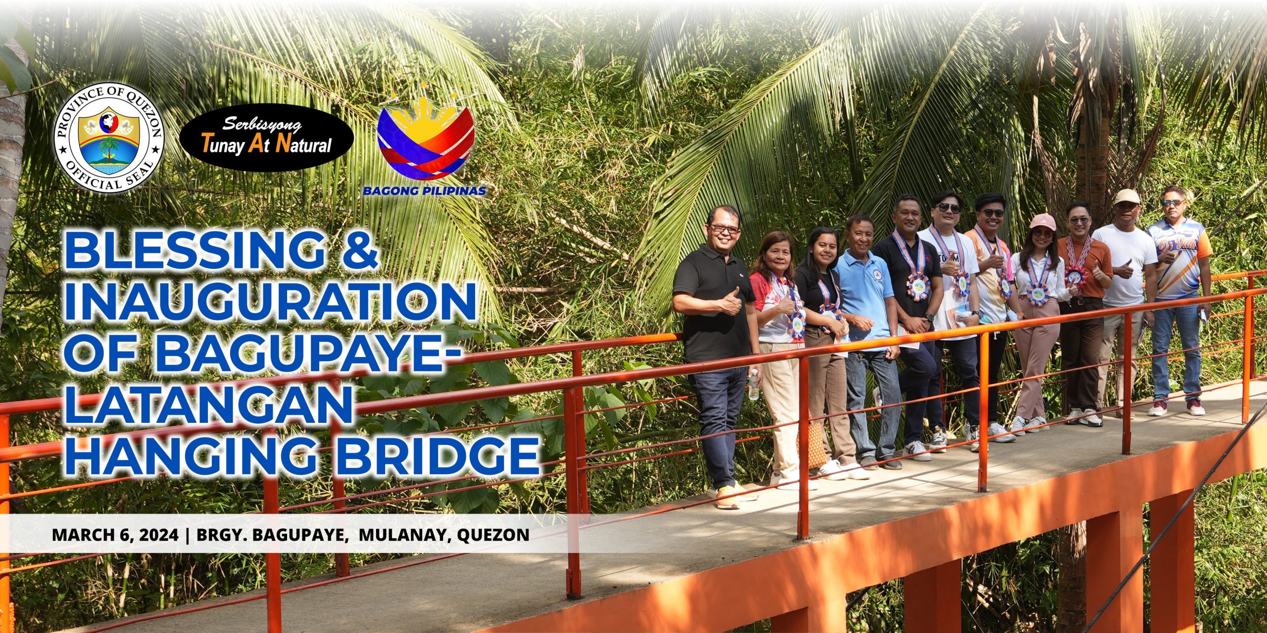 Blessing & Inauguration of Bagupaye-Latangan Hanging Bridge | March 06, 2024