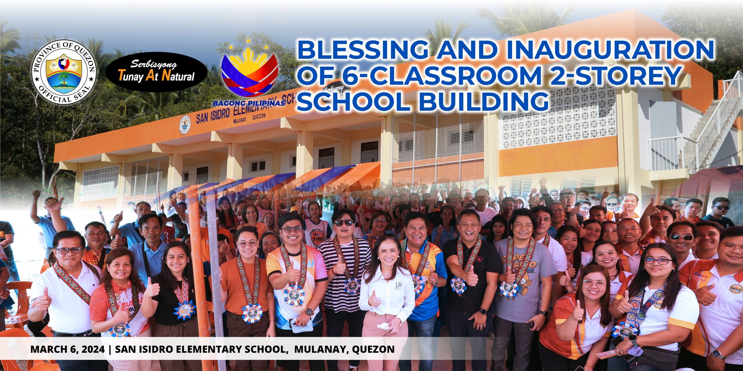 Blessing and Inauguration of 6-Classroom 2-Storey School Building | March 06, 2024