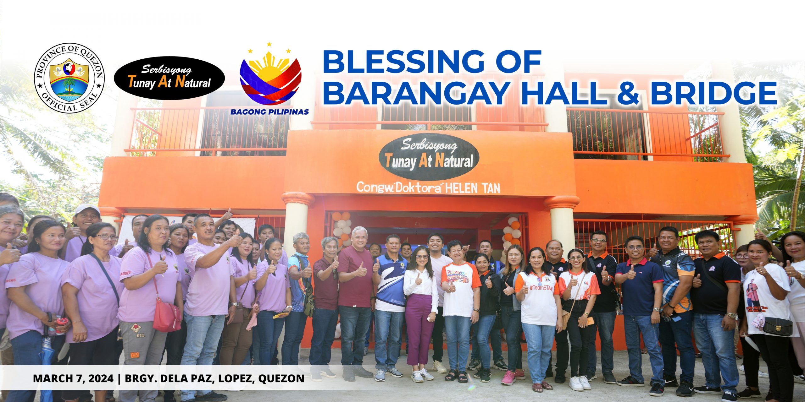 Blessing of Barangay Hall & Bridge | March 07, 2024