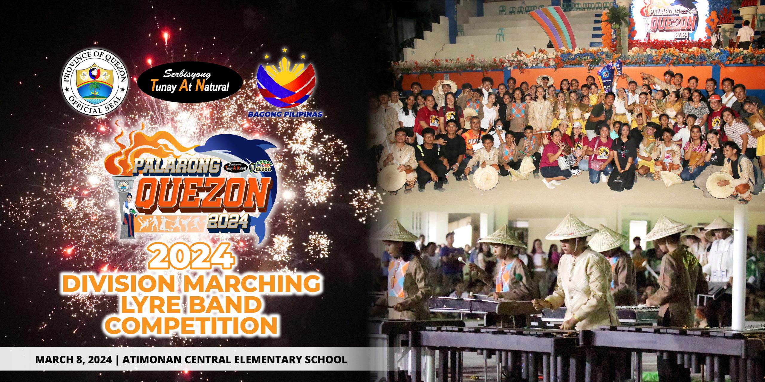 Palarong Quezon 2024 – 2024 Division Marching Lyre Band Competition | March 08, 2024