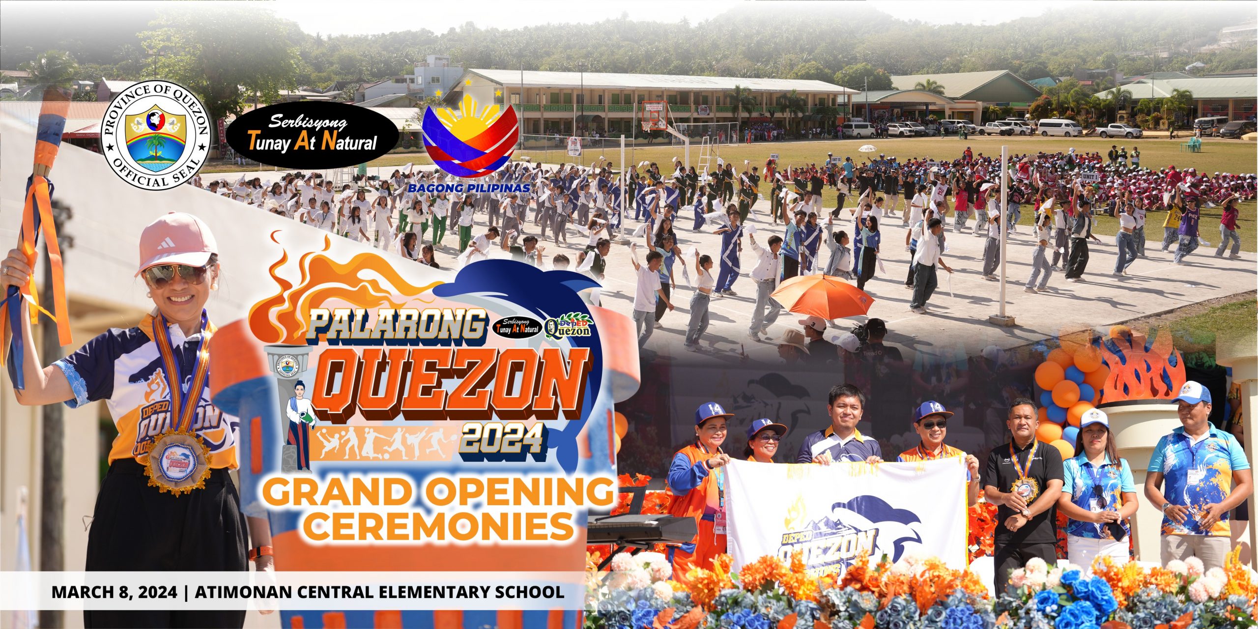 Palarong Quezon 2024 – Grand Opening Ceremonies | March 08, 2024