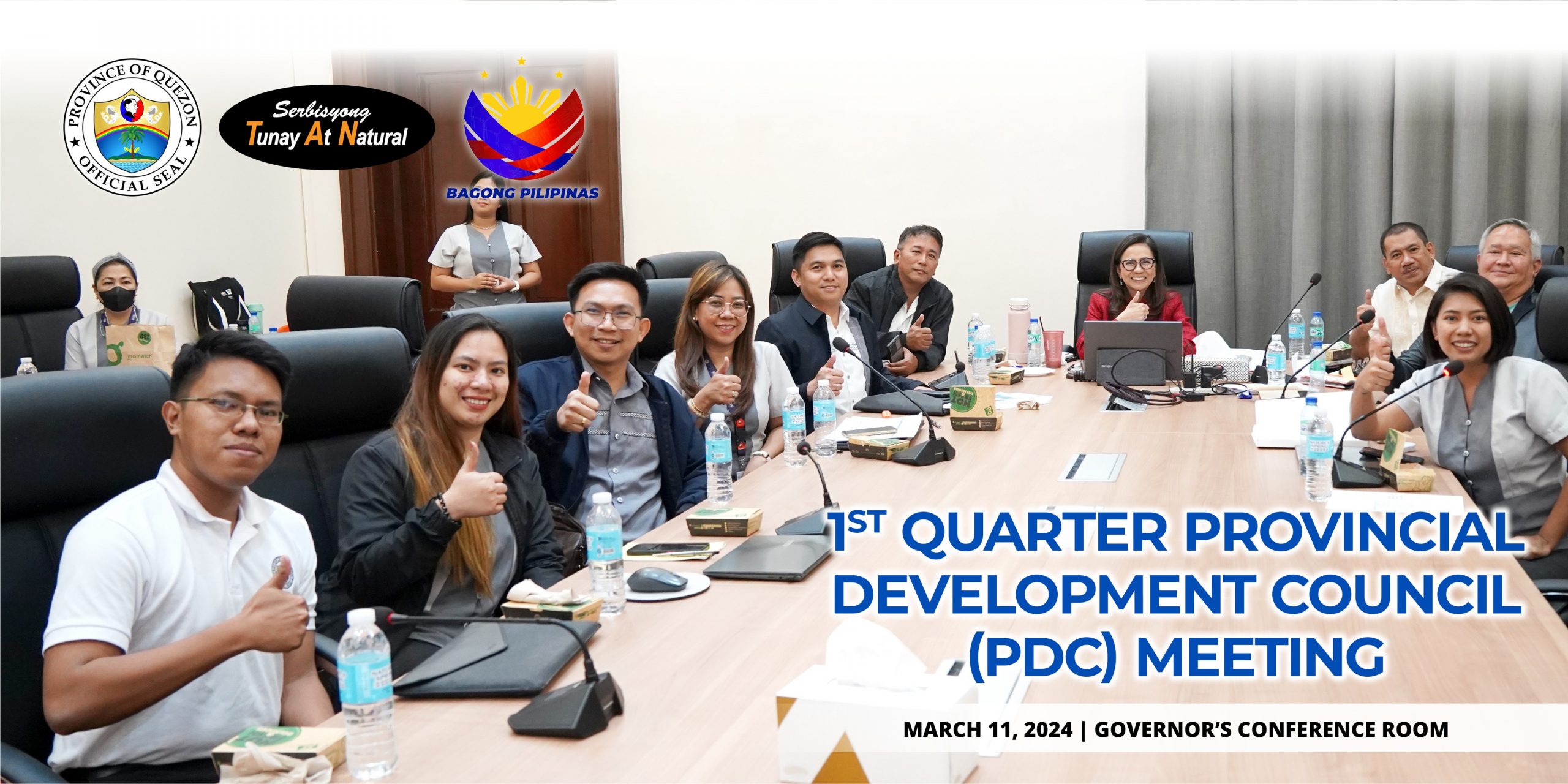 1st Quarter Provincial Development Council (PDC) Meeting | March 11, 2024