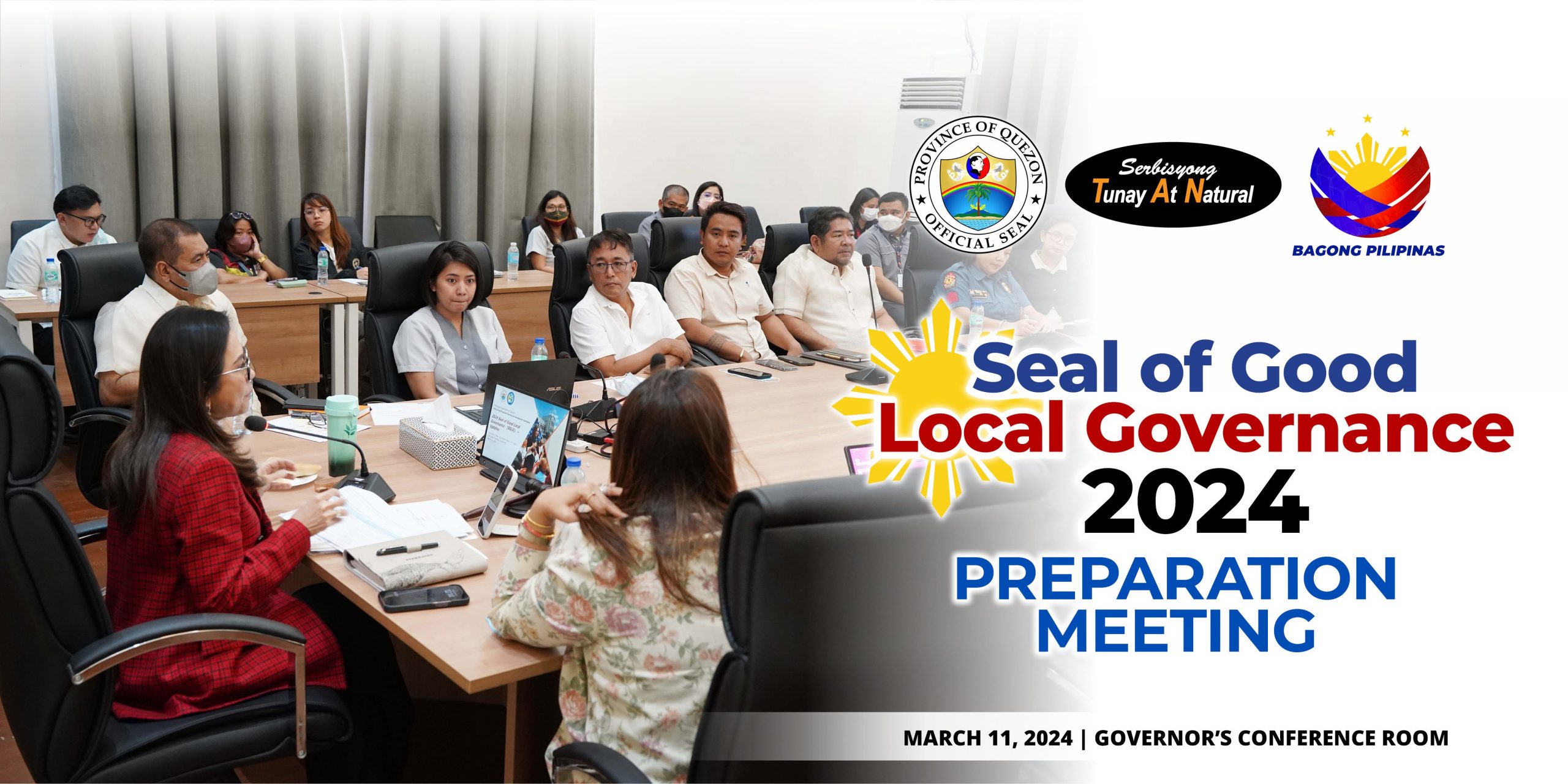 Seal of Good Local Governance 2024 Preparation Meeting | March 11, 2024