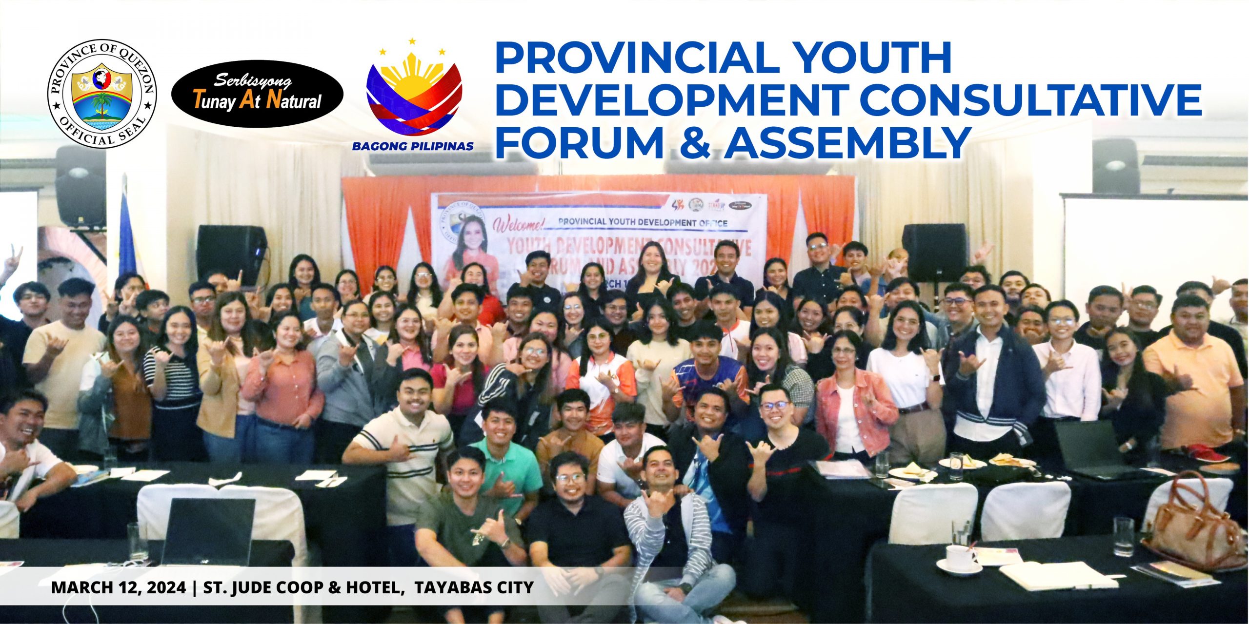 Provincial Youth Development Consultative Forum & Assembly | March 12, 2024