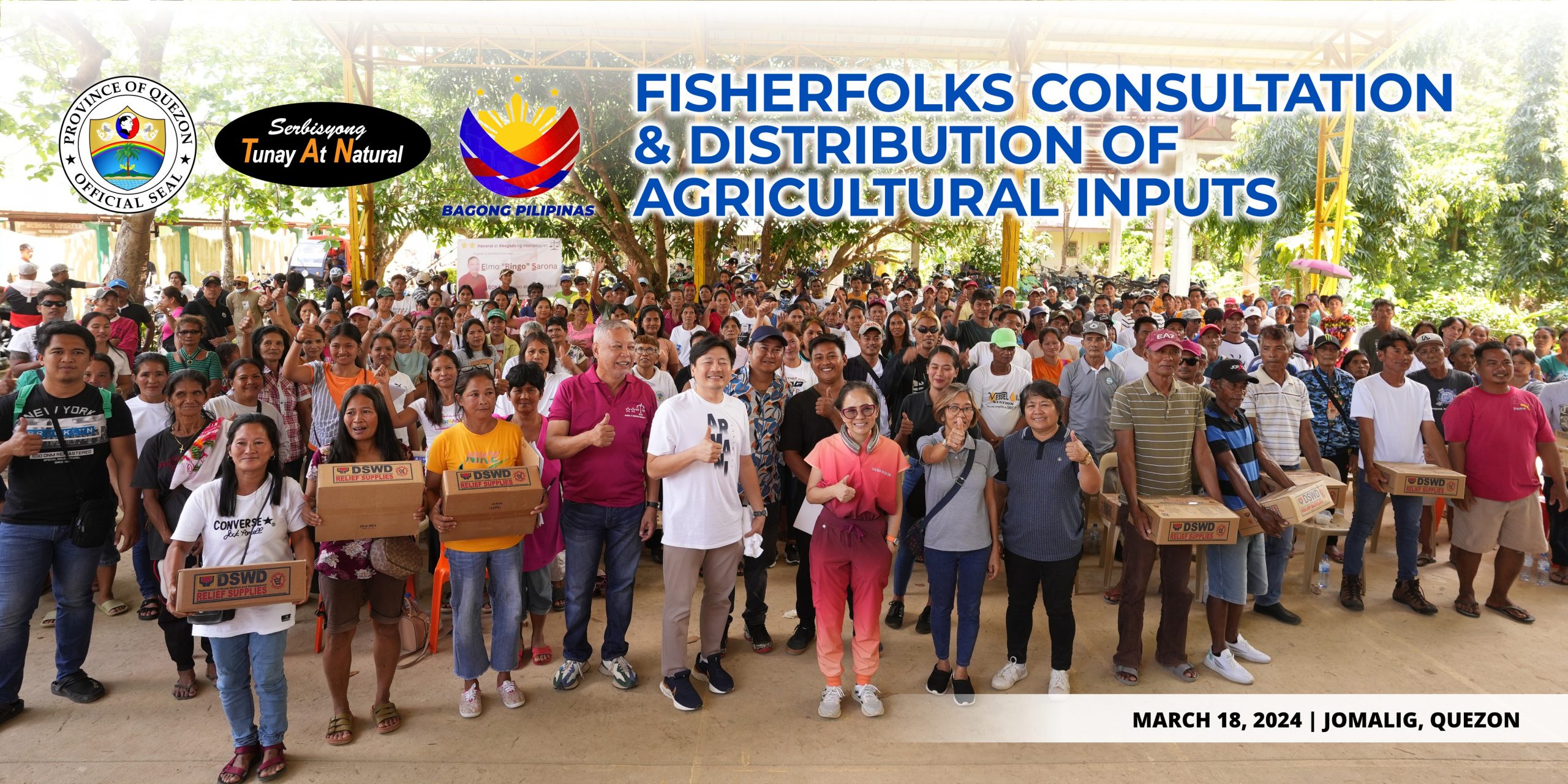 Fisherfolks Consultation & Distribution of Agricultural Inputs | March 18, 2024