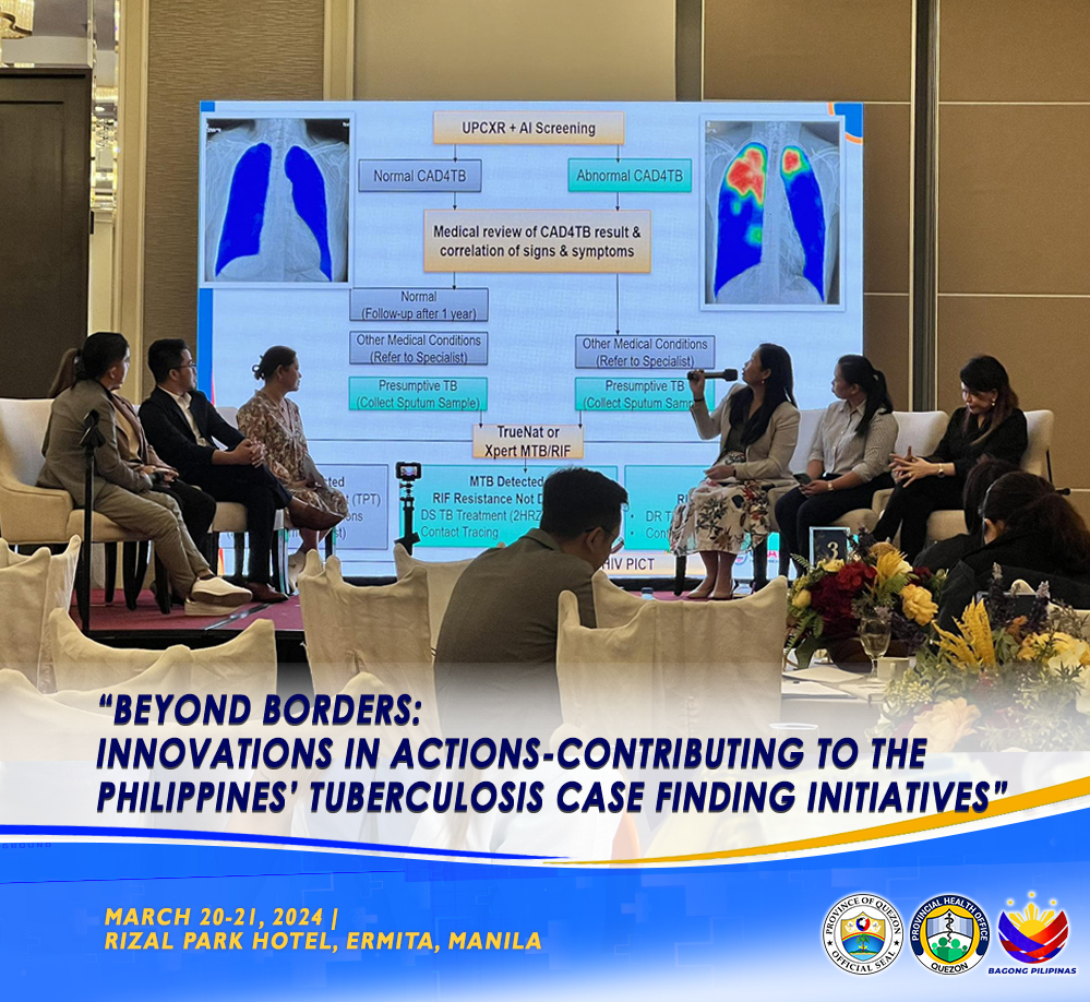 Beyond Borders: Innovations in Actions-Contributing to the Philippines’ Tuberculosis Case Finding Initiatives | March 20-21, 2024