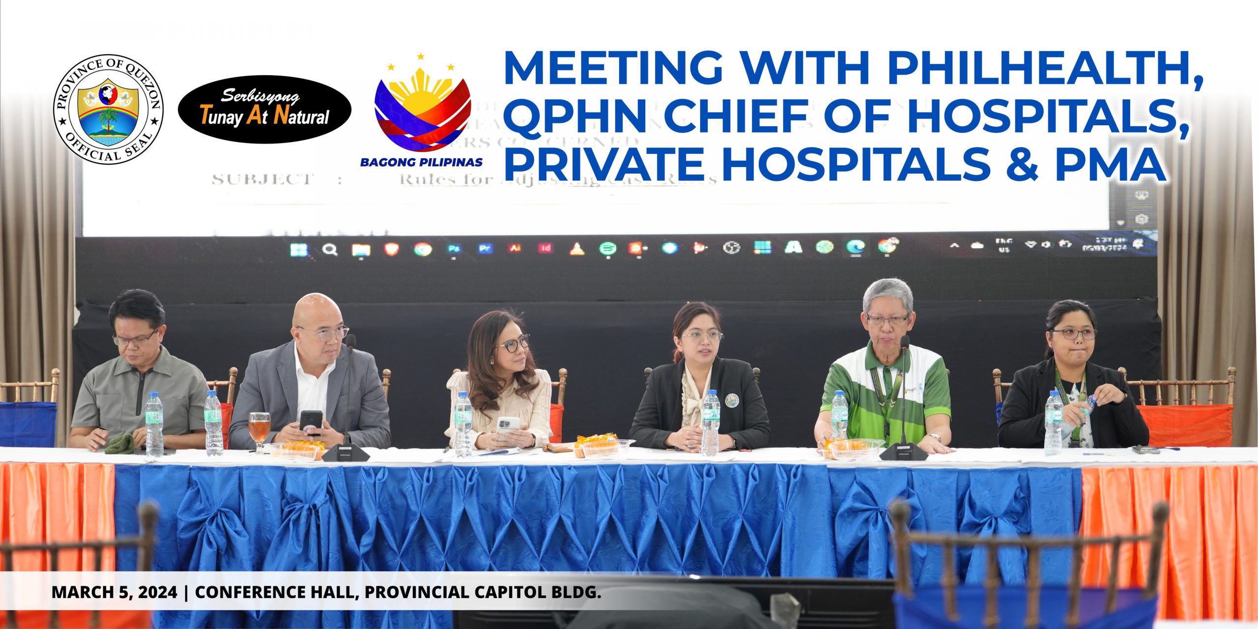 Meeting with PhilHealth, QPHN Chief of Hospitals, Private Hospital & PMA | March 5, 2024