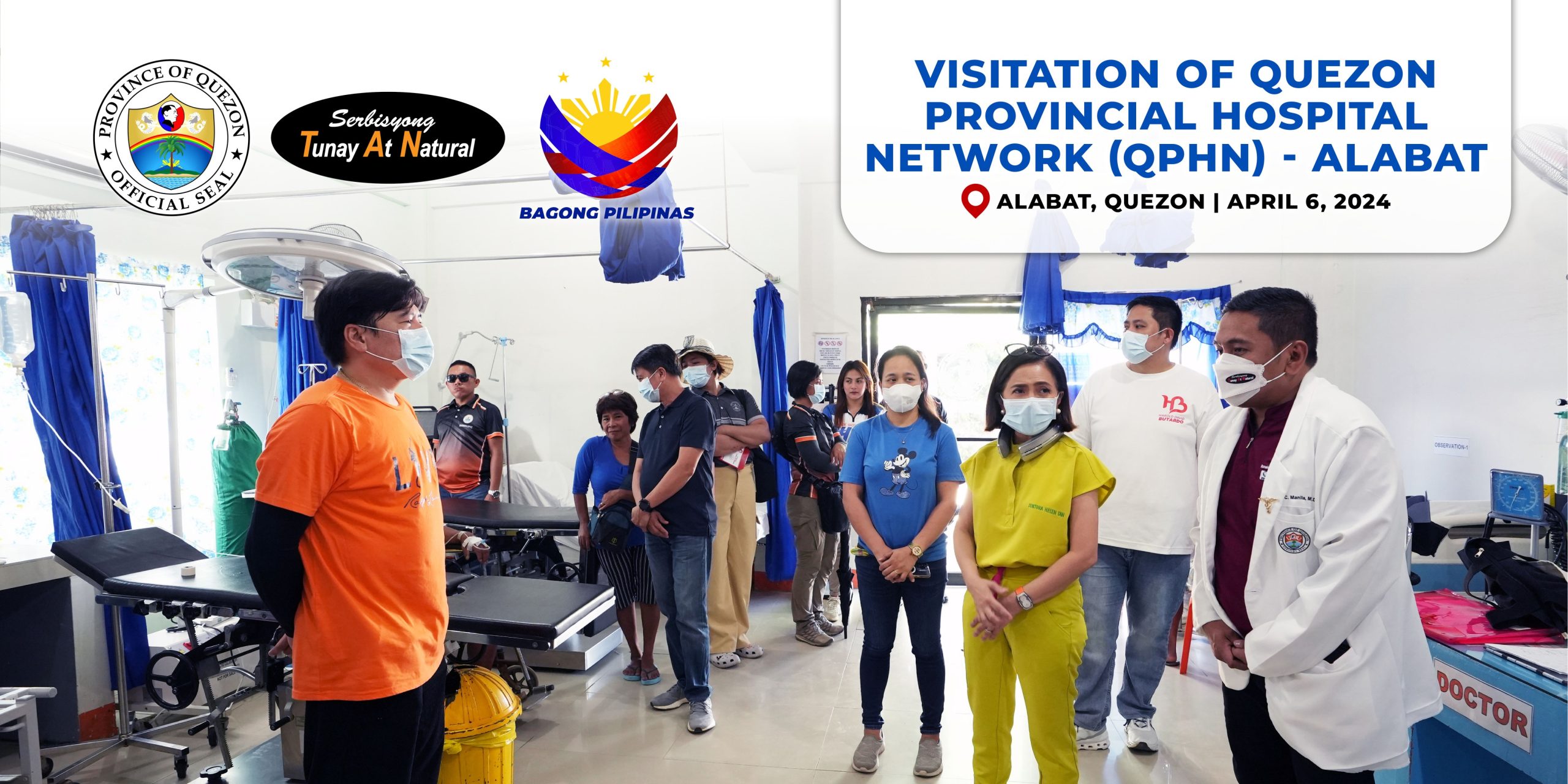 Visitation of Quezon Provincial Hospital Network (QPHN) – Alabat | April 06, 2024