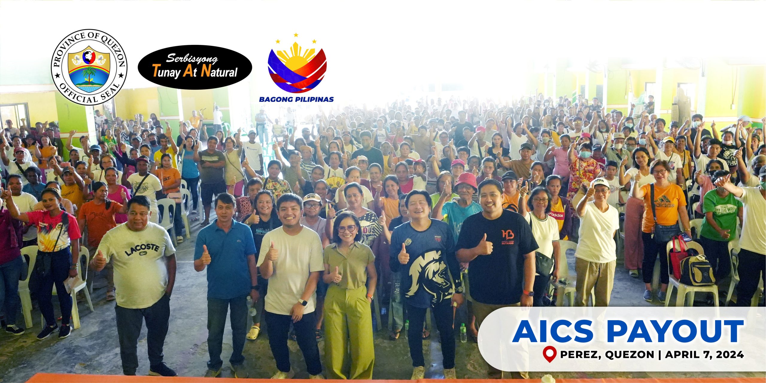 AICS Payout – Perez, Quezon | April 07, 2024