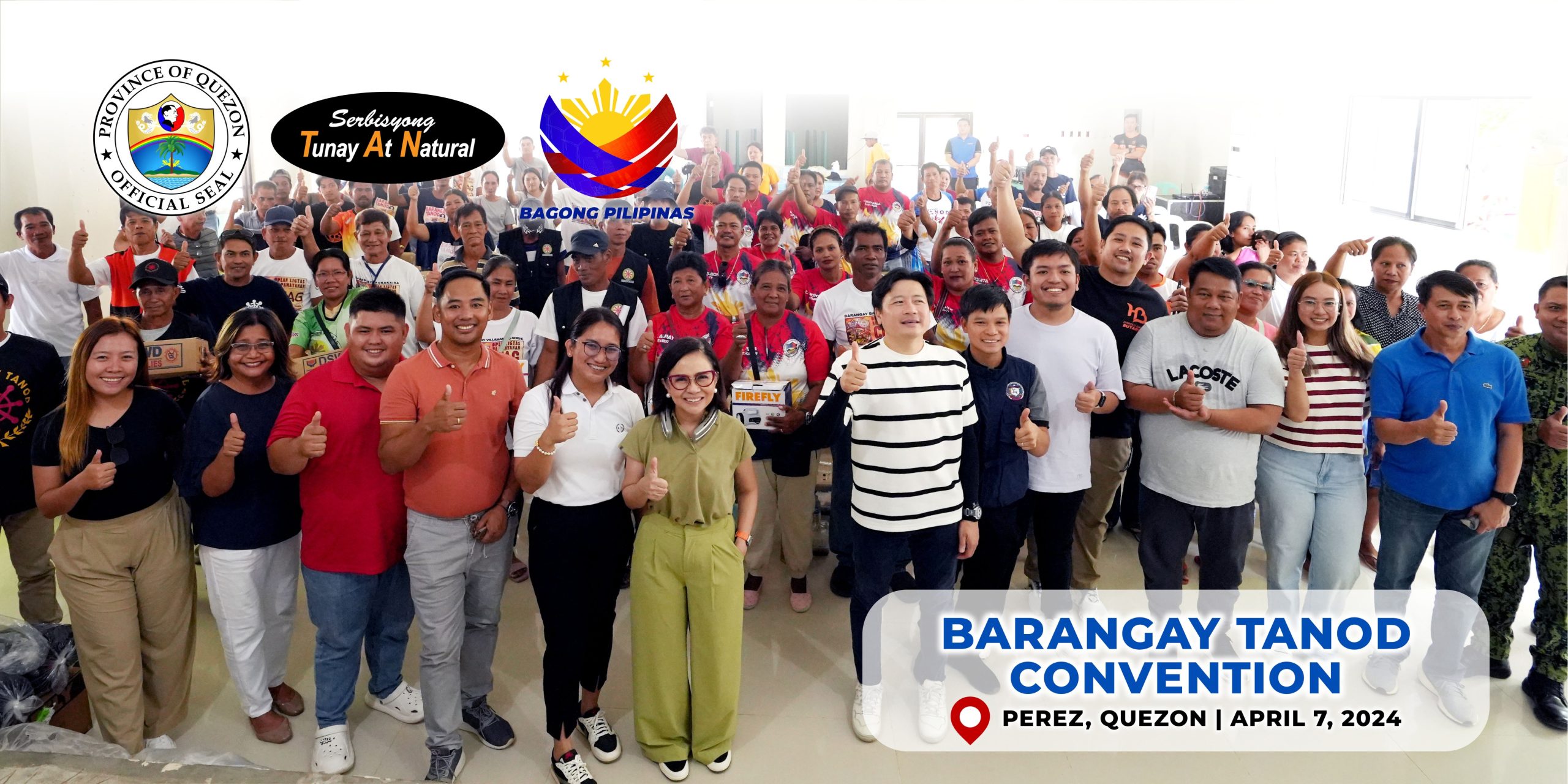 Barangay Tanod Convention – Perez, Quezon | April 07, 2024